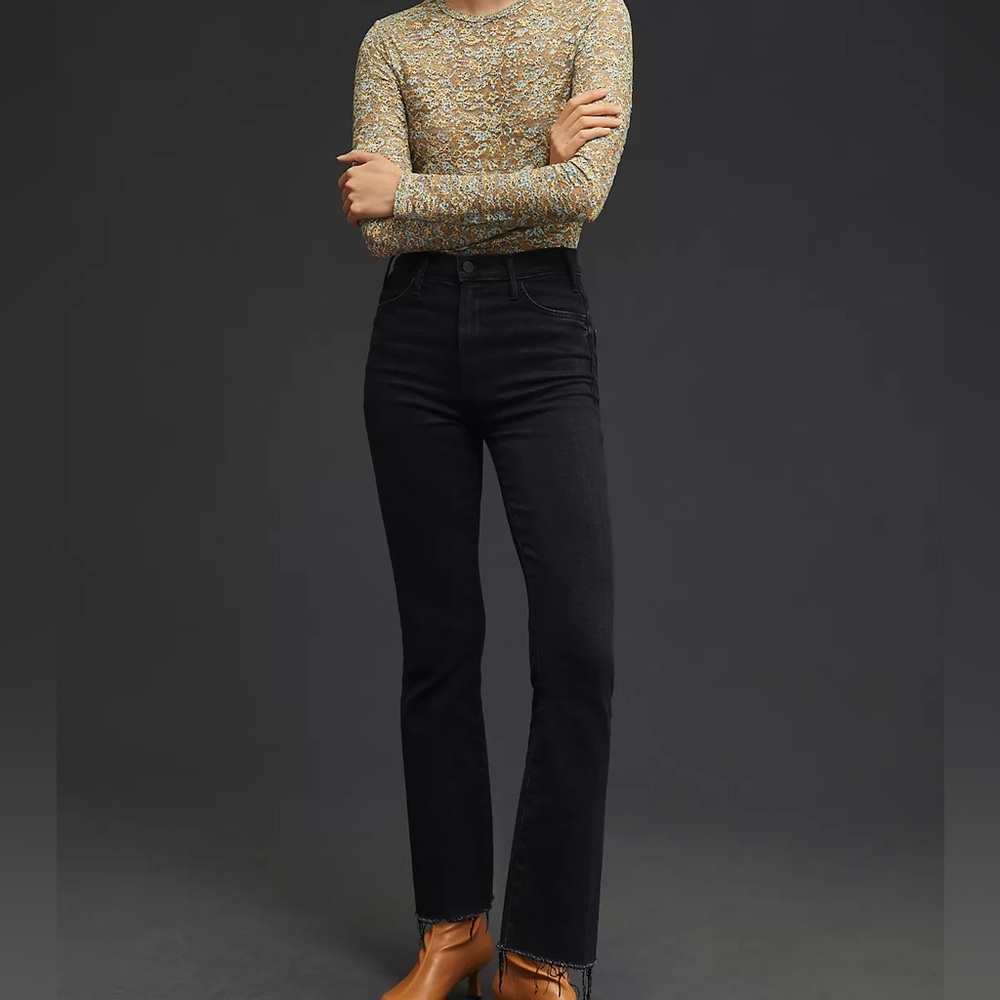 MOTHER The Hustler Ankle Fray Jeans